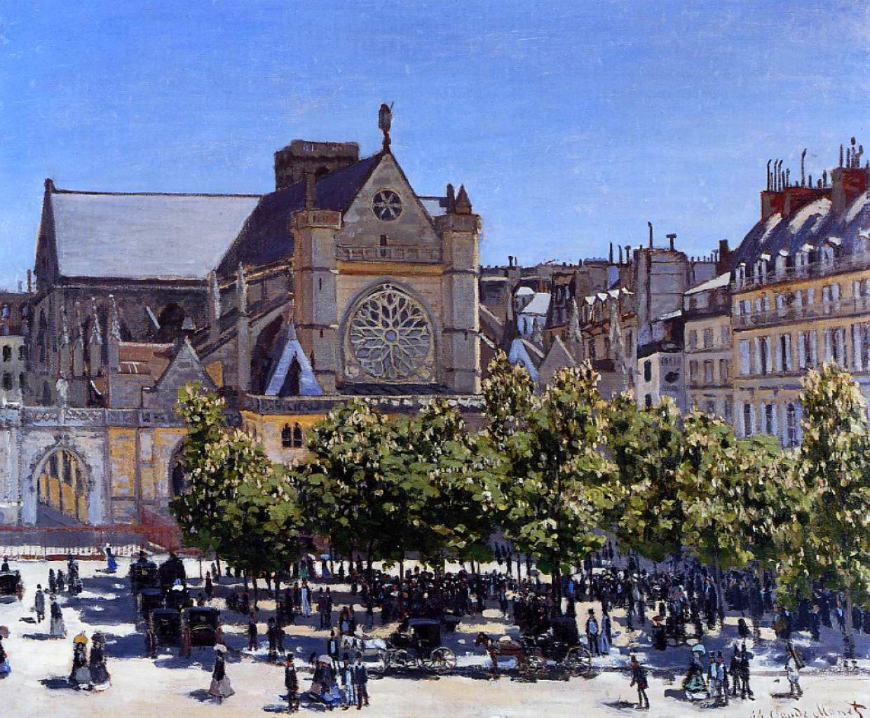 Saint Germain l'Auxerrois 1867